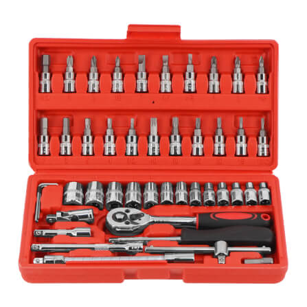 ชุดบ็อกซ์ InnTech รุ่น WKT-46PCS 1/4 นิ้ว แพ็ก 46 ชิ้น_0